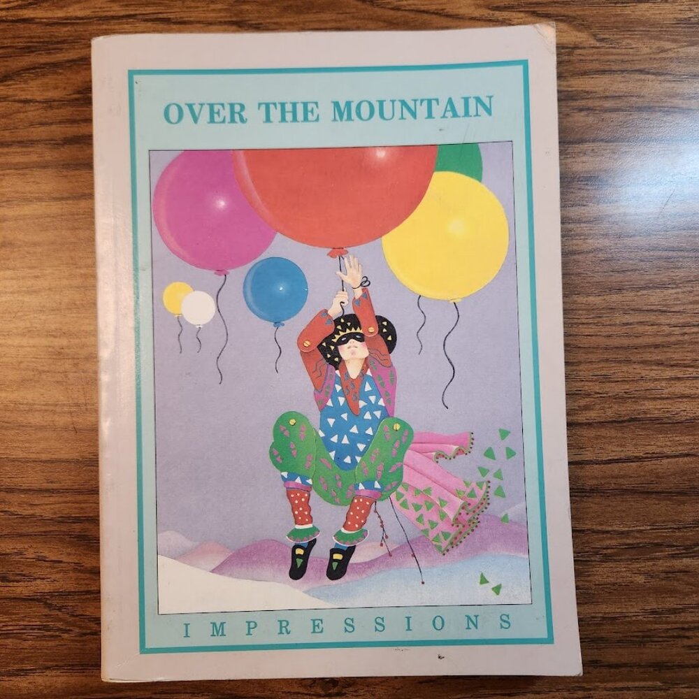 Over the Mountain Vintage Book Short Stories Bedtime Songs Poems 3rd Grade